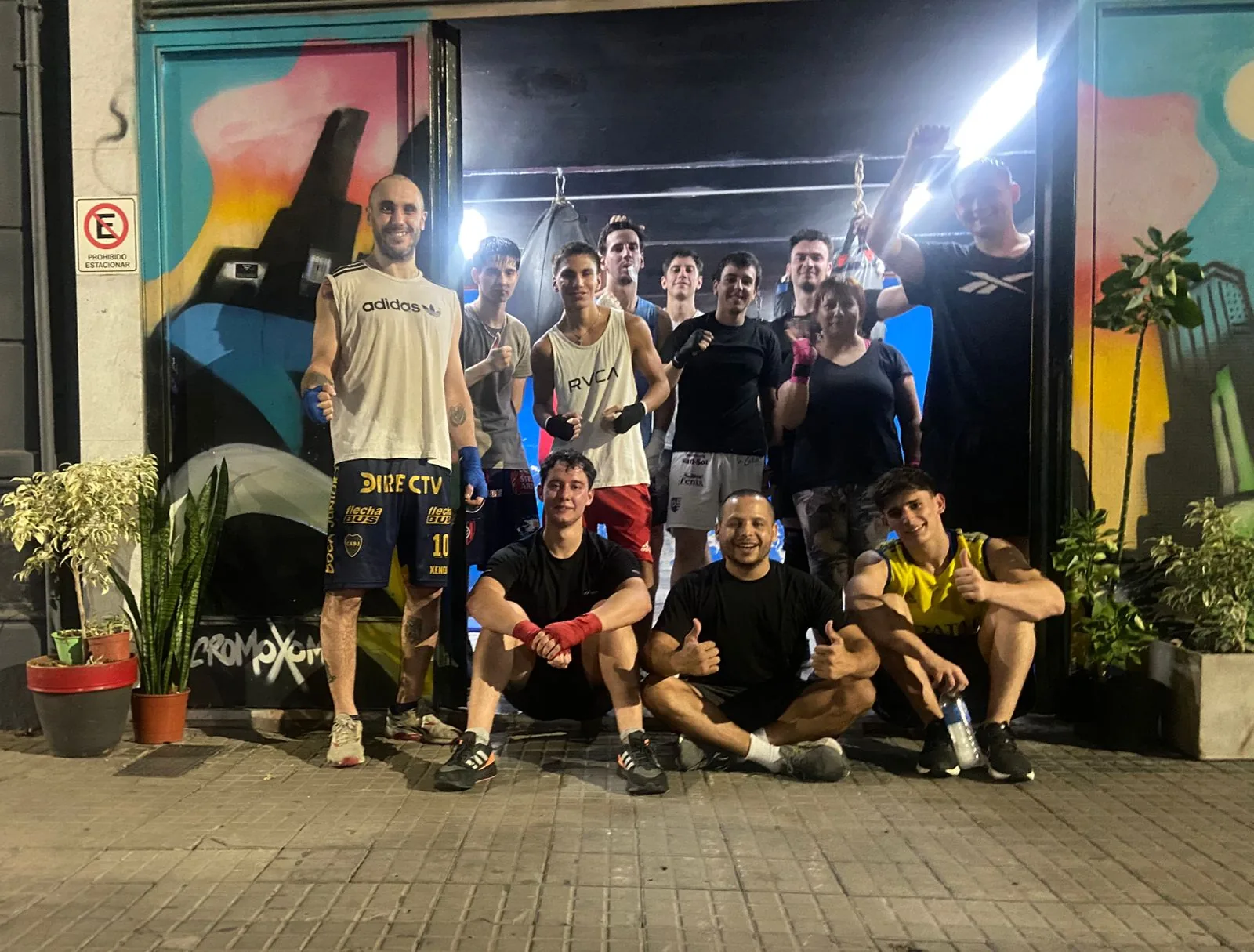 Clase de boxeo en Suburbia Boxx
